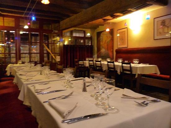Tables dressées